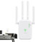 Extensión WiFi de 300 Mbps, Amplificador De Señal Repetidor Inalámbrico, Amplificador Wi-FI Para El Hogar, Amplificador De Señal De Extensión WiFi Protocolo 802.11n, Extensión De Señal Inalámbrica