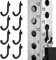 Topfinder 8 Stück Haken für Power Squat Rack Hantelständer, Schwerlasthaken Home Gym Garagen Zubehör Aufhängehaken Gartengerätehalter