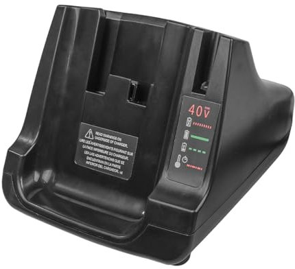 Sarini Replacement Battery Charger for Black and Decker 36V-40V Lithium Battery Fast Charger with Dual USB Port