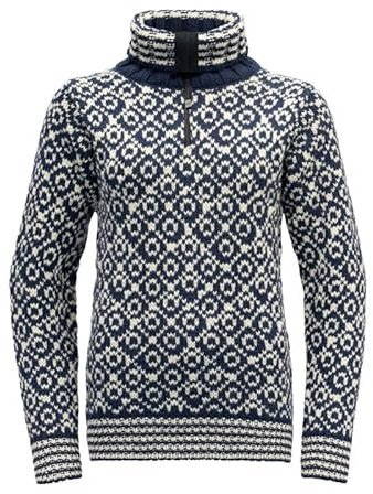 Devold Svalbard Wool Zip Neck T-Shirt Unisex
