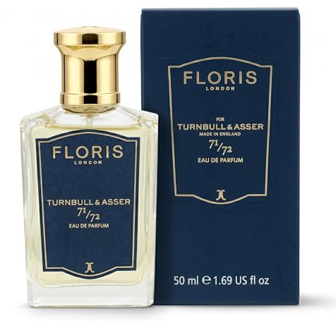 Floris 71/72 Eau de Parfum, 50 ml | Angereichert mit Sandelholz, Oud und Bergamotte, perfekt für den täglichen Gebrauch, wärmender und erfrischender Duft für