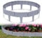 LARS360 Rasenkante Kunststoff 15m – Beeteinfassung in Steinoptik, Gartenumrandung & Palisaden, Gartenzaun & Dekoration, 1 Element (25 x 23 cm), Grau