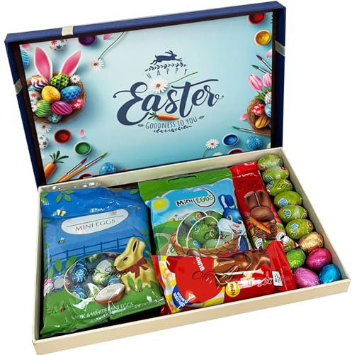 Chocolate gift Box Birthday Chocolate box with milk foil eggs | Letterbox Gifts
