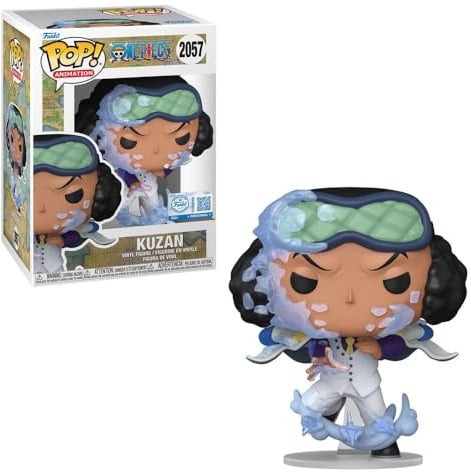 POP Funko Animation: One Piece - Admiral Aokiji - Kuzan | Offizielles Anime Merch - Vinyl Sammelfigur als Regal Deko - Geschenkidee zum Geburtstag für Fans und Sammler