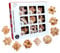 9pcs Holzhirn Teaser Puzzle