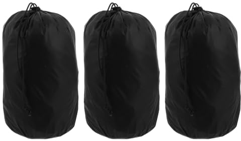 Lifkome Bolsa De Almacenamiento Impermeable con CordóN 3 Piezas 12.99X9.84In Bolsas De CompresióN PortáTiles para Ropa De Viaje Chaquetas Y Prendas Exteriores