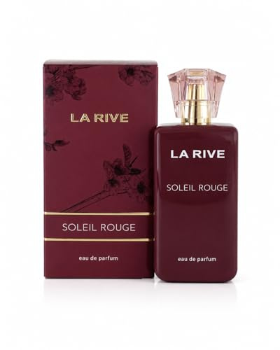 LA RIVE Soleil Rouge Eau de Parfum für Damen 90ml | Sinnlich-Blumiger & Eleganter Damenduft | Langanhaltendes Parfum mit Vanille & Jasmin