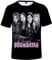 Unisex Kpop Rundhals Kurzarm T-Shirt - Jisoo Lisa Rose Jennie Liebhaber Top Bluse