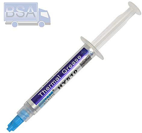 Halnziye 5 x Pâte Thermique pour CPU HY510 3 G Gris 1.93 W/m-k Thermal Grease 5 x