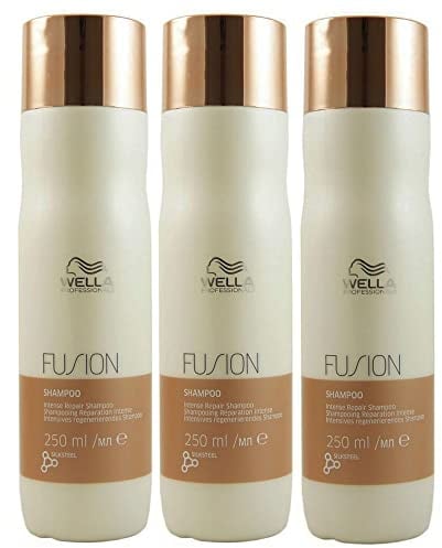 3er Wella Professional Fusion Intense Repair Shampoo 250 ml