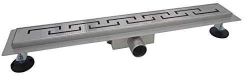 Stabilo-Sanitaer Edelstahl Bad Duschrinne Mackenzie Ablaufrinne Bodenablauf 80 cm 800 mm Dusche Ablauf Duschablauf