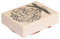 Rayher Stempel Holz Weihnachtsglück, 6 x 8 cm, Holzstempel Weihnachten, zum Gestalten von Karten, Umschlägen, Geschenken, Butterer Stempel, 29219000, Weiß
