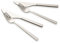 ECHTWERK Pizzabesteck-Set, Pizzaset, Steakbesteck, Essbesteck 4-teilig für bis zu 2 Personen, Mit 2 Pizzamessern und 2 Pizzagabeln aus Edelstahl, Silber-Edition, EW-PK-2201
