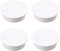 XHNFCU 4 Pcs 60mm Desk Grommet Desk Table Grommet Cable Tidies Computer Desk Cable Hole Cover Desk Cable Wire Grommet for Home and Office (White) (XHNFCU-Q5268)
