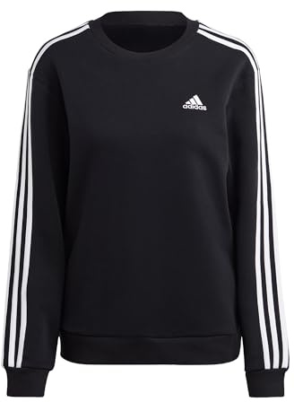 adidas Women's Essentials 3-stripes Fleece Sweatshirt SWEATSHIRT (LONG SLEEVE)