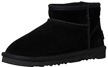 s.Oliver Damen Boots aus Leder Gefüttert, Schwarz (Black), 39 EU