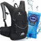 BBAIYULE® Trinkrucksack mit Trinkblase 2L, BPA-Frei | Trinkrucksack 2l mit Reflektoren | Rucksack mit Trinksystem | Laufen, Fahrrad & Camping Sportrucksack Fahrradrucksack (große Kapazität)