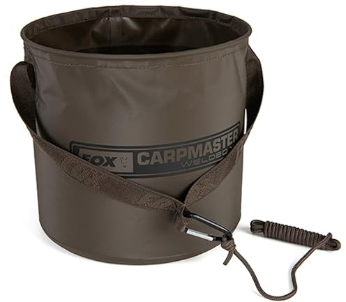 Fox Carpmaster Seau à eau, pliable, 10 l, pour la pêche à la carpe