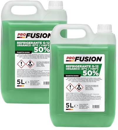 ProFusion Anticongelante Refrigerante Coche Verde G12-37ºC +145ºC 5L (2)