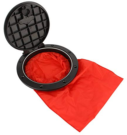 Deckplatten, ausziehbar, mit Aufbewahrungstasche, wasserdicht, 6-Zoll-Lukendeckel, Bootszubehör, für Boot, Kajak, Kanu, Wassersport