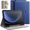 JETech Hülle für Samsung Galaxy Tab S10 FE / S9 FE 10,9 Zoll mit S Pen Halter, PU-Leder Geschäft Folio Ständer Tablet Schutzhülle mit Tasche & Riemen, Multi-Winkel Betrachtung (Navy)