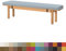 DQWJYYDS Sitzauflage Sitzkissen Bankpolster 90x40x3 cm mit Stuhlkissen abnehmbarem Bezug für Outdoor Gartenmöbel Terrasse Drinnen Sitz Color#9 Hellblau