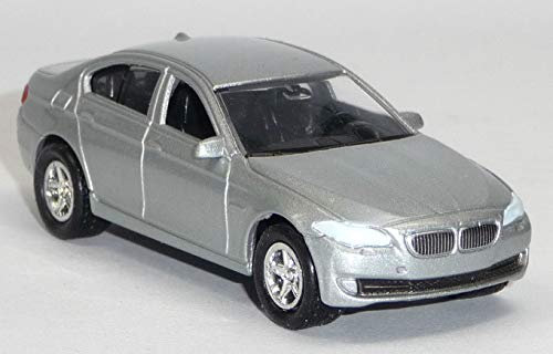 Generisch Modellauto kompatibel mit BMW 535i Silber ca. 1:60/7-8 cm Spritzguss Metall