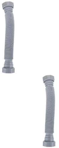 Artibetter 2 Pièces Tuyau De Raccordement D'Évier Tuyau D'Eau Tube De Connexion De Vidange D'Évier Tuyau D'Extension De Vidange D'Évier Tube De Vidange D'Évier Tuyau De Connexion De Vidange