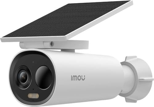 Imou Cell 3C All-in-one 100% kabellose, batteriebetriebene 3 MP WLAN-Überwachungskamera, inklusive Solarpanel
