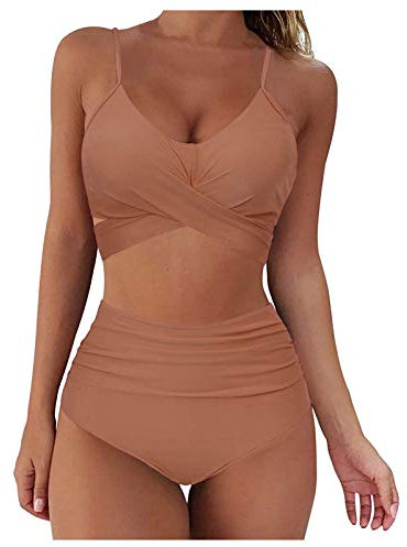Bikini Bademode Badeanzug Swimsuit Straff Flowers Magenta Damen Bikini Set Push Up Bikini Damen Große Größe Bademode Mä Bikini String Tanga