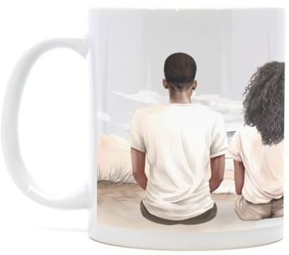 Engravables Cozy Custom Printed Mug – Personalised Gift for Dog Lovers – Cute, Funny & Heartfelt Designs – Multiple Sizes & Styles Available (11oz Ceramic Mug, Family Wrap Around)