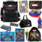 Goldkids - Schulranzen für Jungen und Mädchen, 12er-Set - Schul-Rucksack für Kinder mit Federmäppchen - Schuhbeutel, Sporttasche und Hausaufgabenheft - Marvel Avengers Motiv - 1-3 Klasse