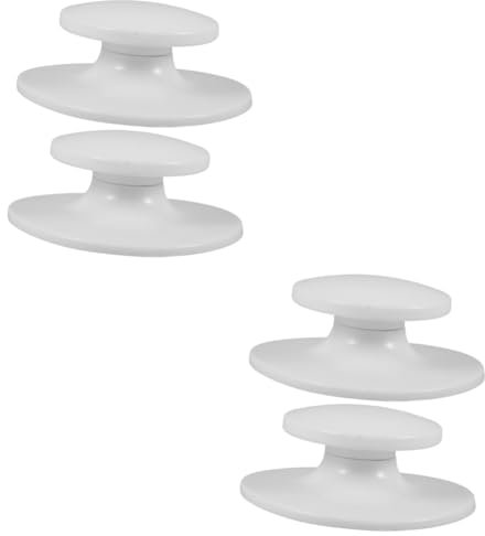 Cabilock 2 Juegos Accesorios para Ollas Arroceras Cubierta De Olla Universal Cubierta De Olla De Repuesto Piezas De Agarre De La Tapa De La Sartén Mangos Universales para Ollas 2 Piezas * 2