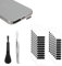 Gosknor 120pcs Phone Speaker Covers, 2 Sizes Mesh Phone Speaker Dust Cover Universal Phone Speaker Dust-Proof Stickers Phone Speaker Mesh Phone Speaker Protector for Most Smartphones