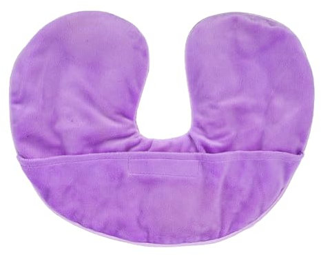 TOVINANNA Maske mit heißer und kalter Kompresse gesichtspflege Lavendel Augenmaske Blindfalten zum für Erwachsene Schlafbrille für Damen Kalte Augenmaske mineralische Perlen Violet