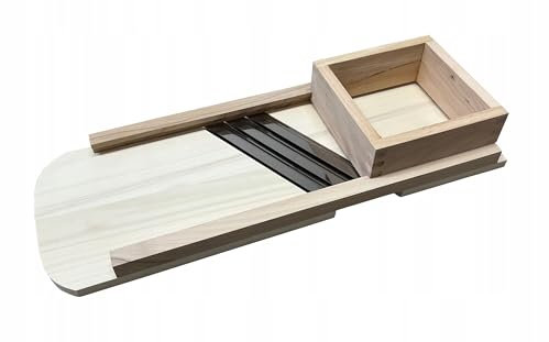 PEEWIT Kitchen Wooden Cabbage Shredder, Wood Grater For Kitchen For Vegetables, 3 Blades LARGE