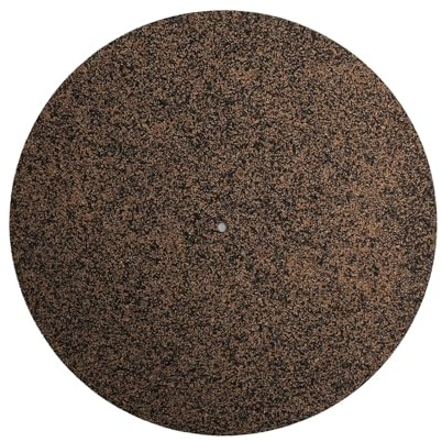 12in Vinyl Record Mat Pad Cork NonSlip AntiStatic Turntable Slipmat For Records