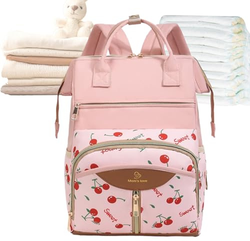 Wickeltasche, Babytasche, Wickelrucksack, wasserdicht, großes Fassungsvermögen, Kindertagesstätte mit Wickelunterlage, für Vater, Mutter, Vater, Damen, Herren, Jungen, Mädchen