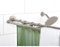 Zenna Home NeverRust Doppelduschstange aus Aluminium, verstellbare Spannung, rostfrei Doppelte Duschstange, Nickel, 44-72