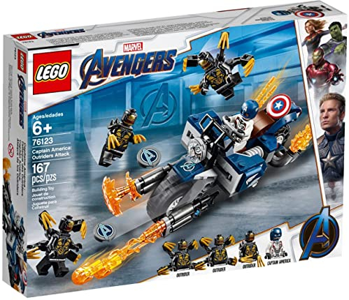 Lego 76123 Super Heroes Captain America: Outrider-Attacke