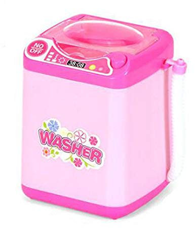 Uteruik Simulation Mini Washing Machine Kids Pretend Play Toys Household Appliance Educational Toys for Children Kids, 1pcs