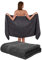 Betz 2 Stück Saunatücher Saunatuch Saunahandtuch Set Palermo 100% Baumwolle Frottier XXL Badetuch Strandtuch Größe 80 x 200 cm Farbe anthrazit