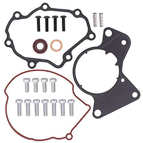 HouYeen Tandem Vacuum Fuel Pump Gaskets Seal Gasket Repair Kit for Touareg Transporter T5 2.5 TDI