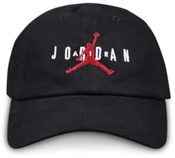 Jordan Cappello Visiera da Bambino, 4-7 Anni (Nero)