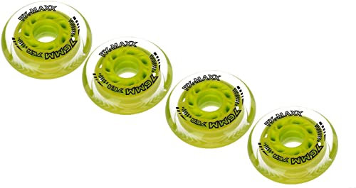 Instrike RX-Maxx Profi Mix 4 Pack 76A High Performance eXtra Grip Long Life Rollen Größe 68, 72, 76, 80, 84 mm (76 mm)