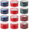 YARNOW Keksdose Weihnachten Metalldose Blechdose Plätzchendose Süßigkeit Cookie Dosen Gebäckdose Vorratsdosen Weihnachtsdose für Weihnachten Party Favor Gastgeschenke 12 Stück Mischfarbe