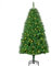 HOMCOM 5FT Christmas Tree Warm White LED Light Holiday Home Decoration, Green