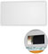 Specchietto Retrovisore Interno Auto, Specchio Cosmetico Con Aletta Parasole Autoadesiva, Accessorio Decorativo in Acciaio Inox per il Trucco, 1PC