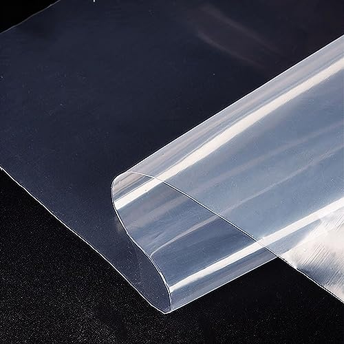Wasserdicht Transparent Plane,Regenschutz Windschutz Faltbar Mehrzweck Schutzplane Baufolie,Abdeckplane für Gartenmöbel Pflanzen Gewächshaus Pet Hutch Dach Pavillon,Anpassbar (10x10m)