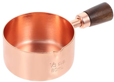 ABOOFAN Servierschüssel Aus Edelstahl Mehrzweck-soßenschale Gewürzschüssel Mit Holzgriff Für Die Küche